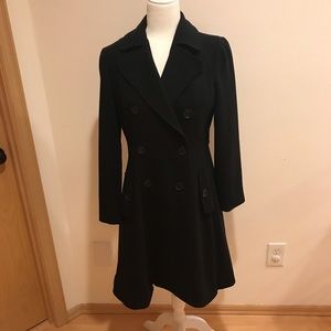 BR cashmere pea coat